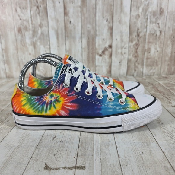 Converse Shoes - Converse All Star Chuck Taylor Tie Dye Rainbow Low Top Sneakers Women's 5.5
